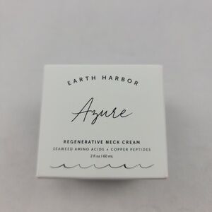 NIB earth harbor azure regenerative neck cream